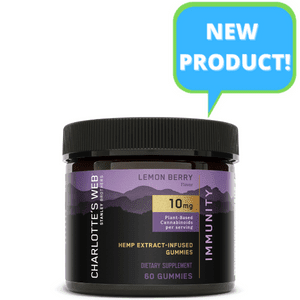 Charlotte’s Web Lemon Berry Immunity Gummies 60ct